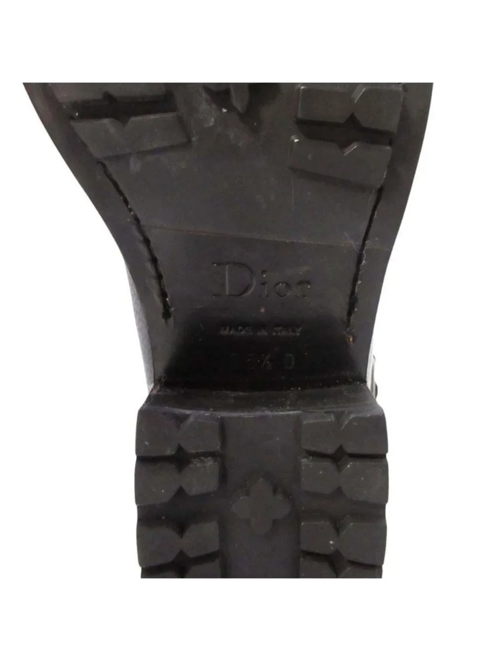 Dior Biker Cannage Low Boot Boots Black - Picture 9 of 15